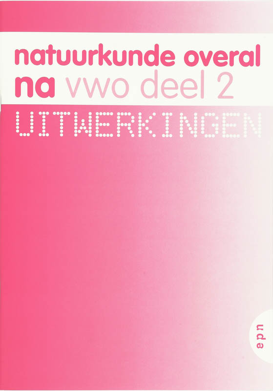 Omslag van Uitwerkingen