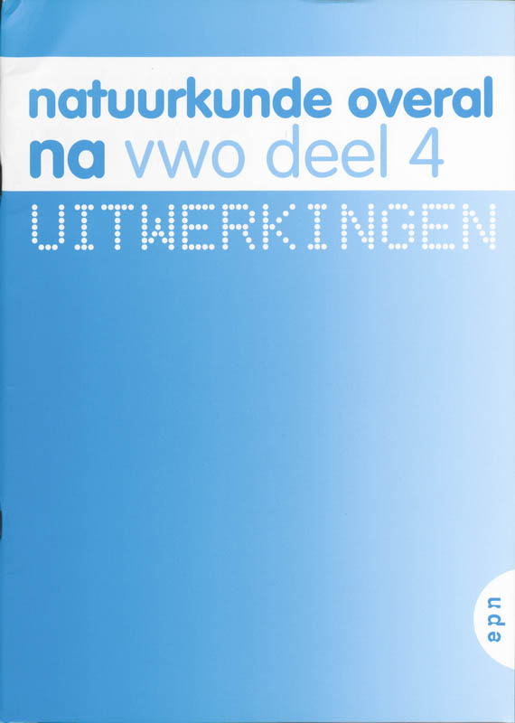 Omslag van Uitwerkingen