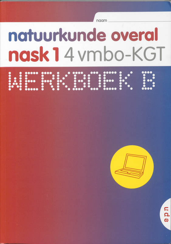 Omslag van werkboek B