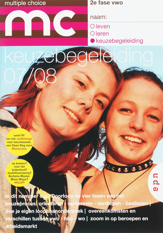 Omslag van Vwo 07-08