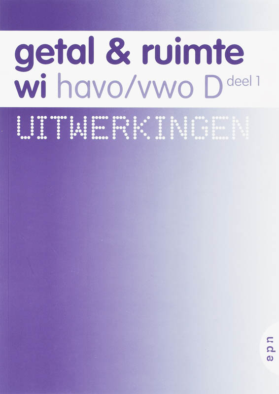 Omslag van Uitwerkingen