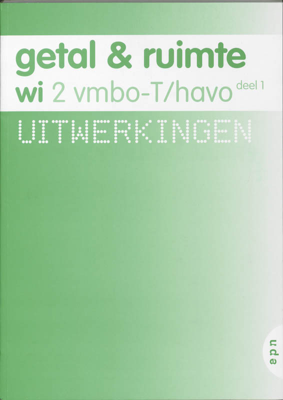 Omslag van Uitwerkingen