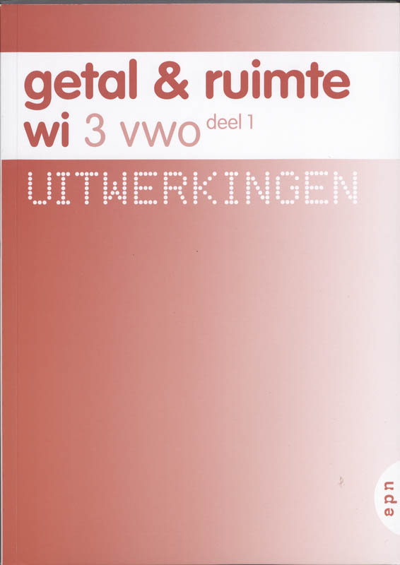 Omslag van Uitwerkingen