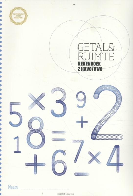 Omslag van rekenboek