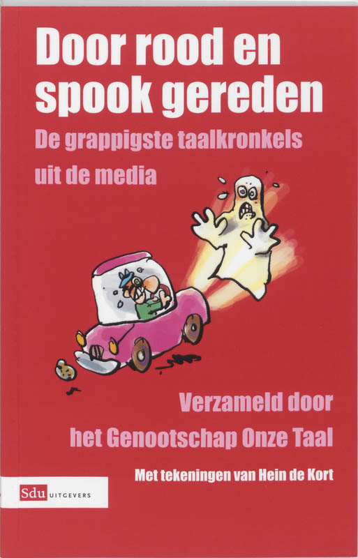 Omslag van Door rood en spook gereden