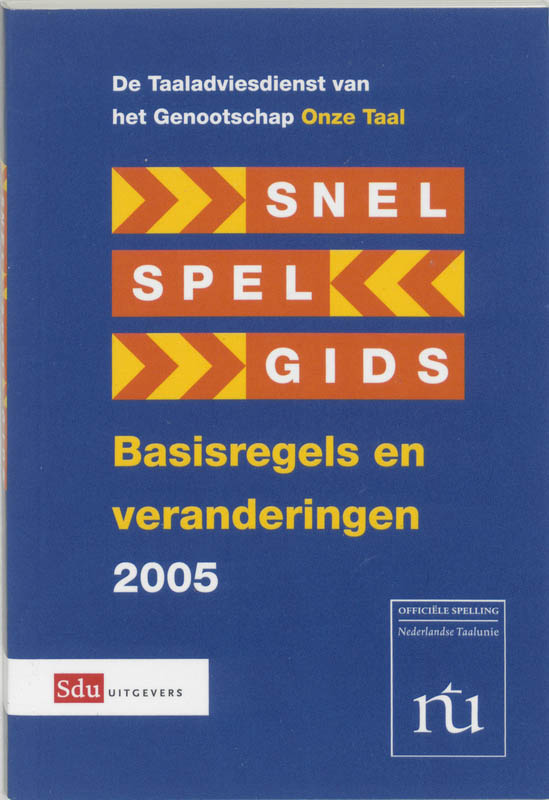 Omslag van Snelspelgids