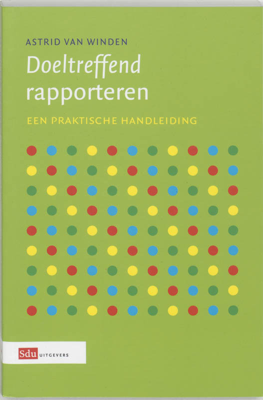 Omslag van Doeltreffend rapporteren