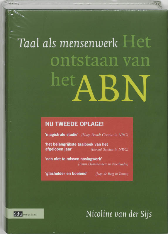 Omslag van Taal als mensenwerk