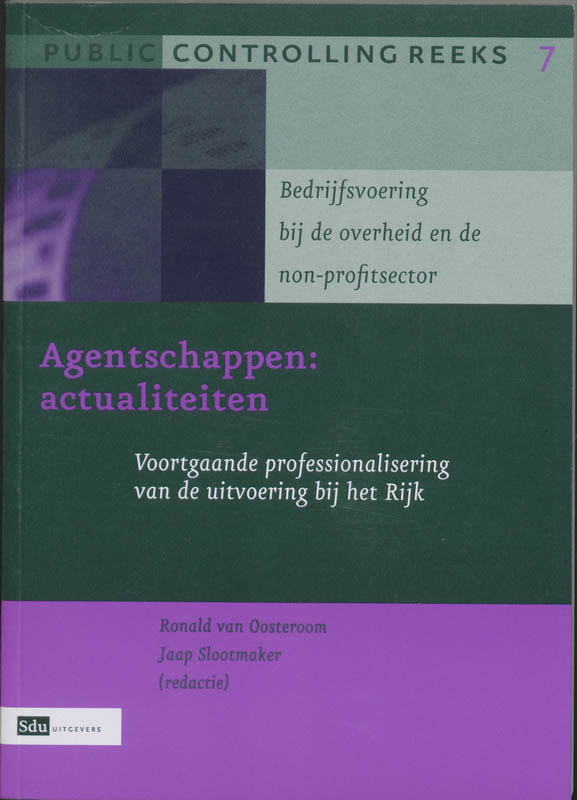 Omslag van Agentschappen : actualiteiten