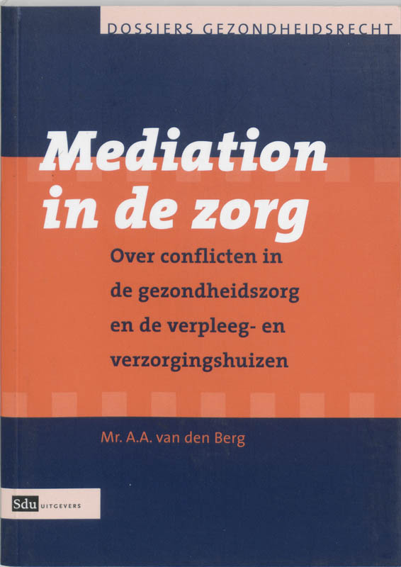 Omslag van Mediation in de Zorg