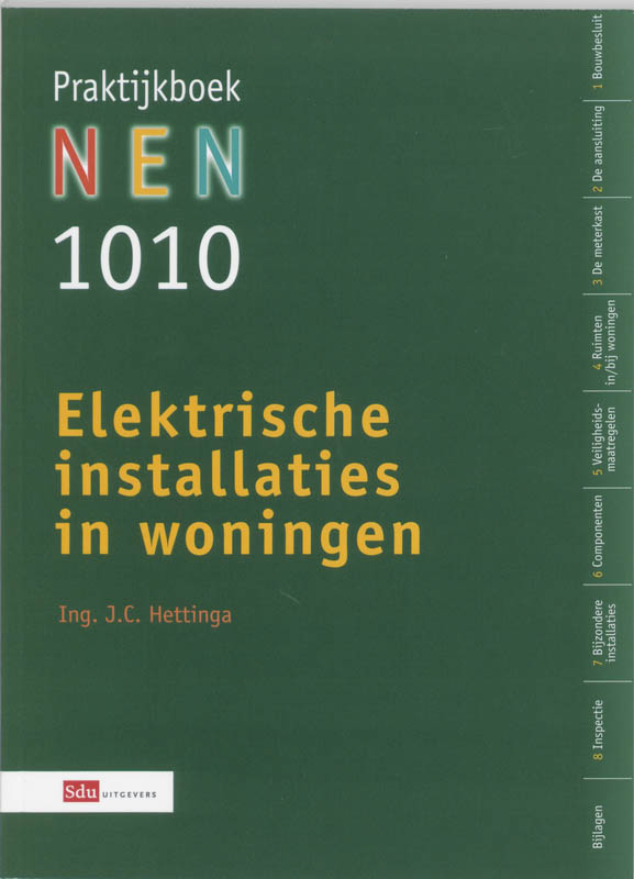 Omslag van Elektrische installaties in woningen