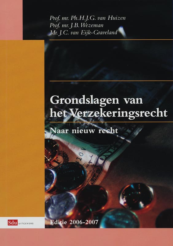 Omslag van Grondslagen van het verzekeringsrecht