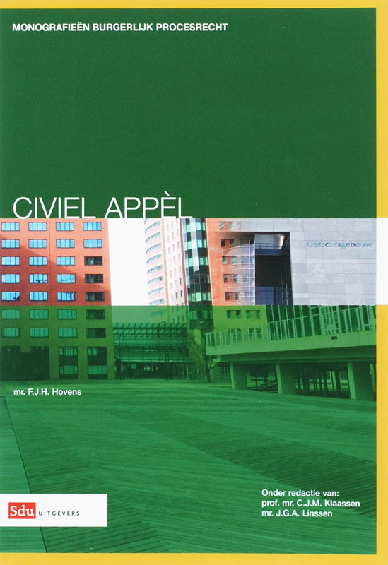 Omslag van Civiel Appel