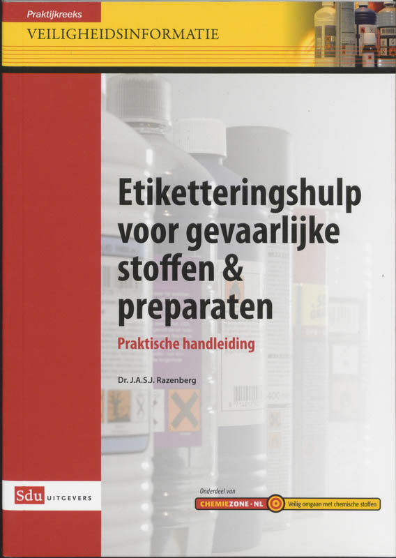 Omslag van Etiketteringshulp voor gevaarlijke stoffen en preparaten