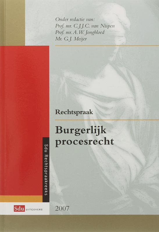 Omslag van Rechtspraak Burgerlijk procesrecht