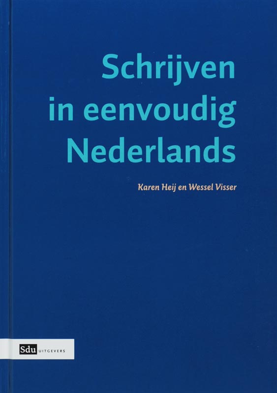 Omslag van Schrijven in eenvoudig Nederlands