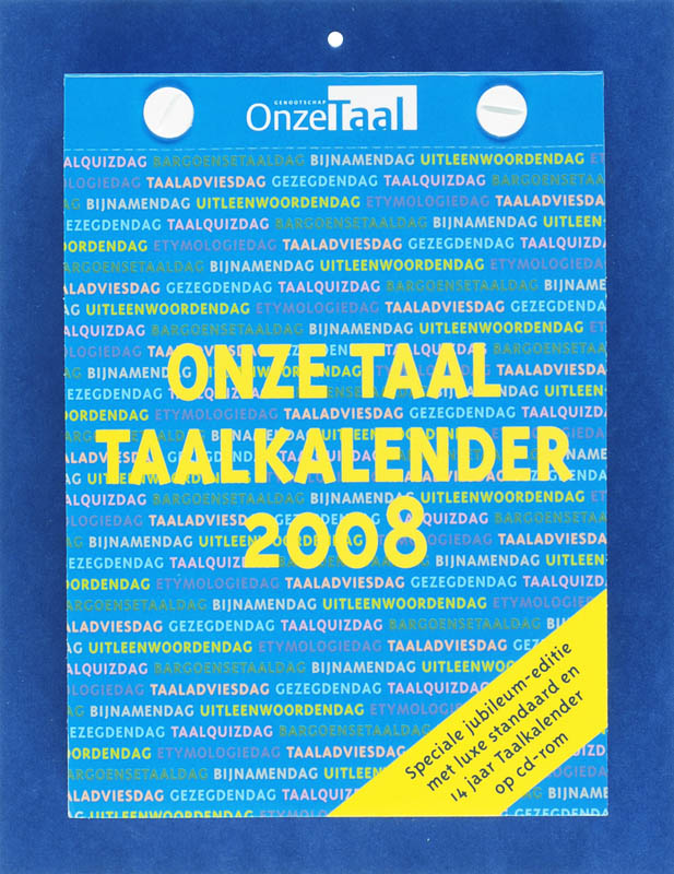 Omslag van 2008 speciale jubileum-editie