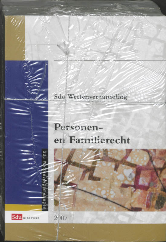 Omslag van Combipakket Wetgeving en Rechtspraak Personen- en Familierecht