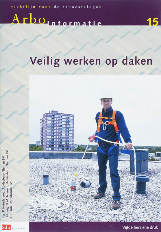 Omslag van AI-15: Veilig werken op daken