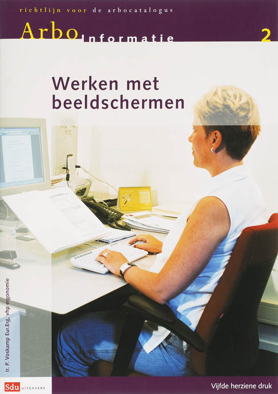 Omslag van Werken met beeldschermen