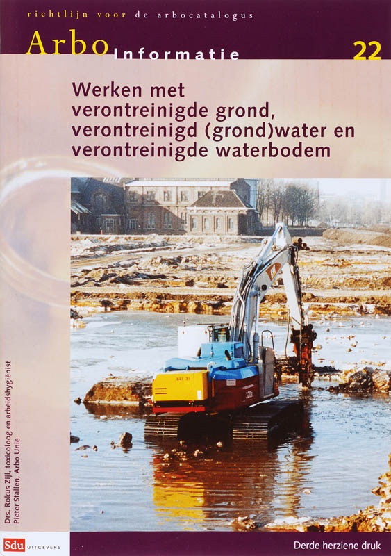 Omslag van 22 Werken met verontreinigde grond en verontreinigd grondwater