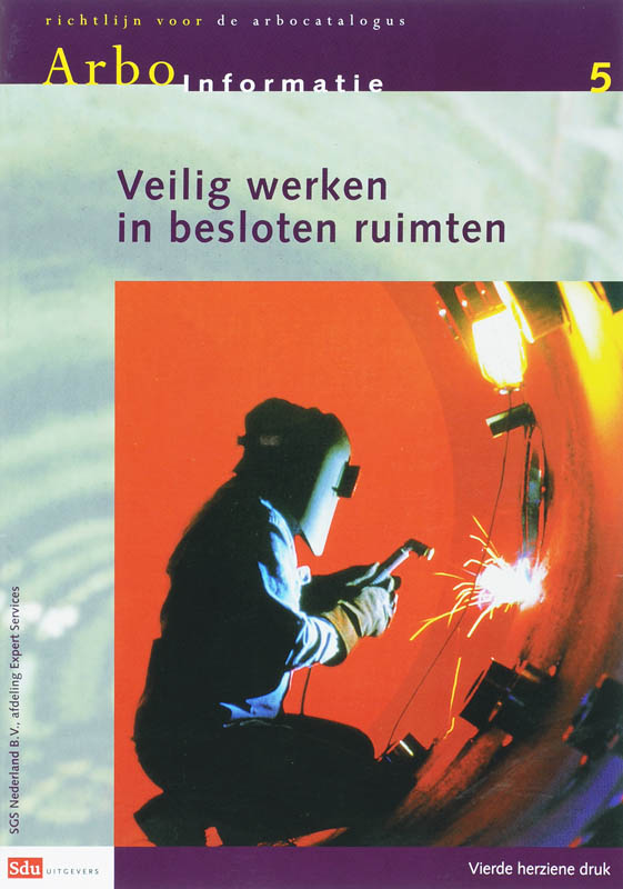 Omslag van Veilig werken in besloten ruimten