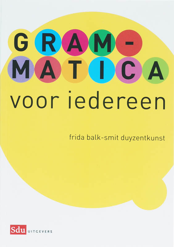 Omslag van Grammatica voor iedereen