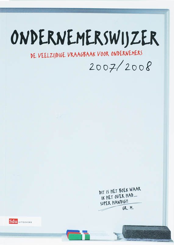 Omslag van Ondernemerswijzer 2007/2008
