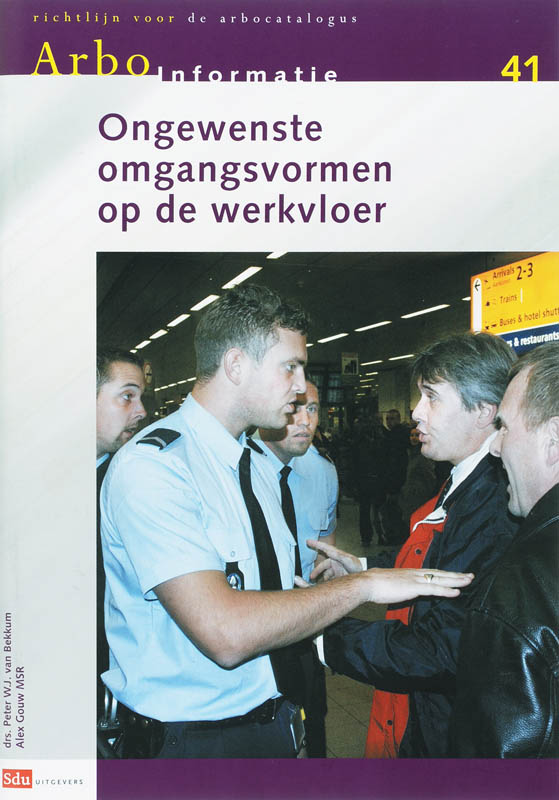 Omslag van Ongewenste omgangsvormen op de werkvloer