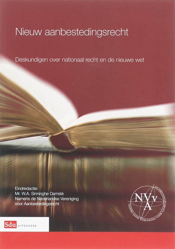 Omslag van Nieuw Aanbestedingsrecht