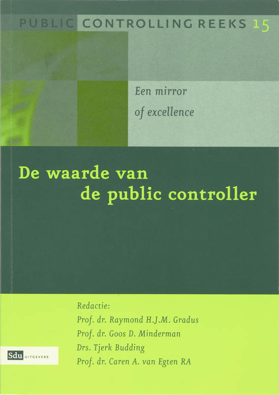 Omslag van De waarde van de public controller