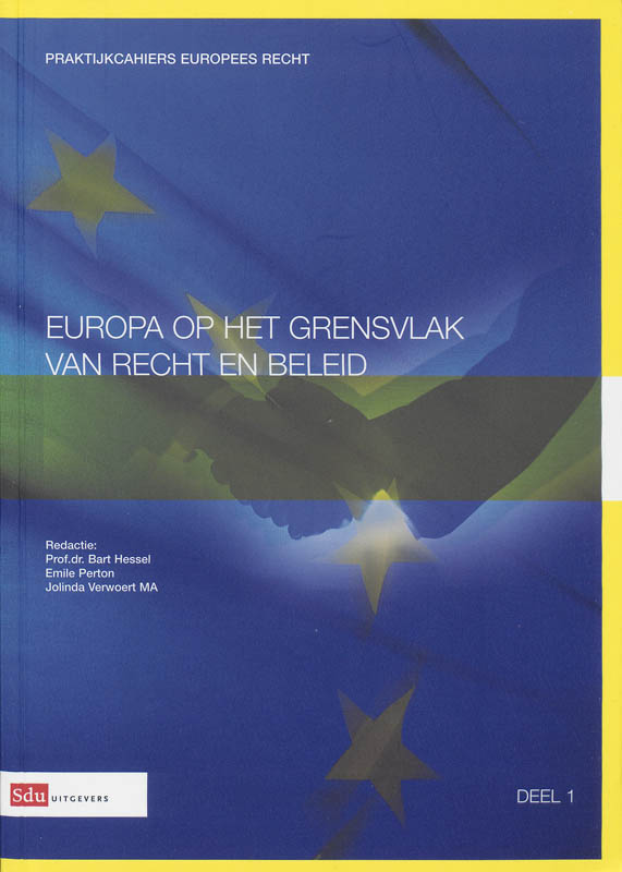 Omslag van Europa op het grensvlak van recht en beleid