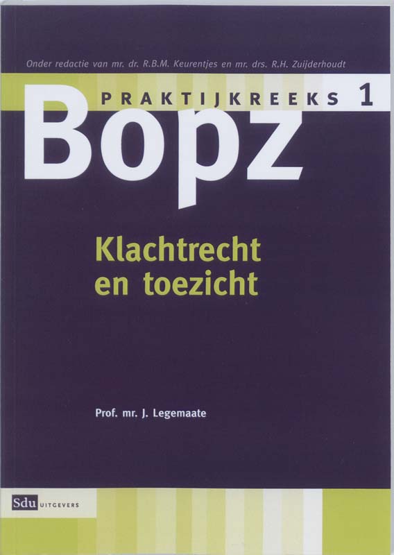Omslag van Klachtrecht en toezicht