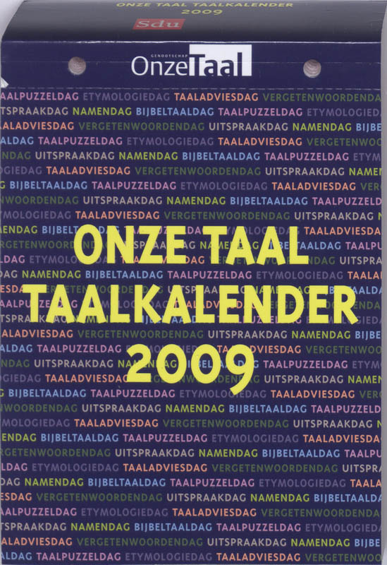 Omslag van 2009