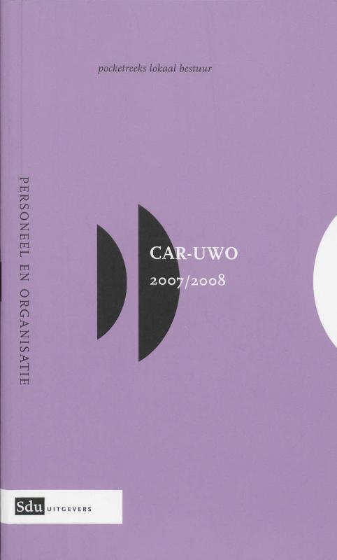 Omslag van CAR UWO Editie 2007-2008