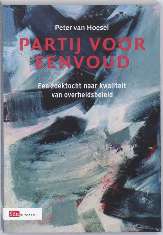 Omslag van Partij voor eenvoud