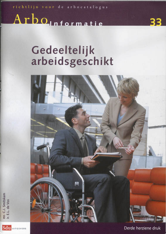 Omslag van 33 Gedeeltelijk arbeidsgeschikt