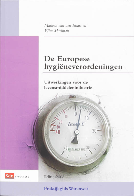 Omslag van Europese Hygieneverordeningen