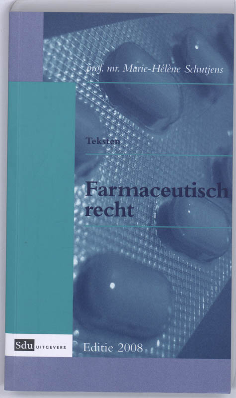 Omslag van Teksten Farmaceutisch recht