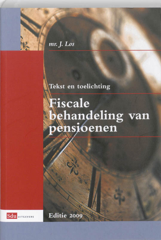 Omslag van Fiscale behandeling van pensioenen