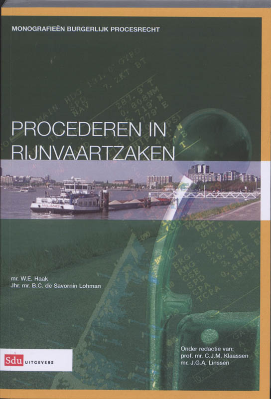 Omslag van Procederen in Rijnvaartzaken