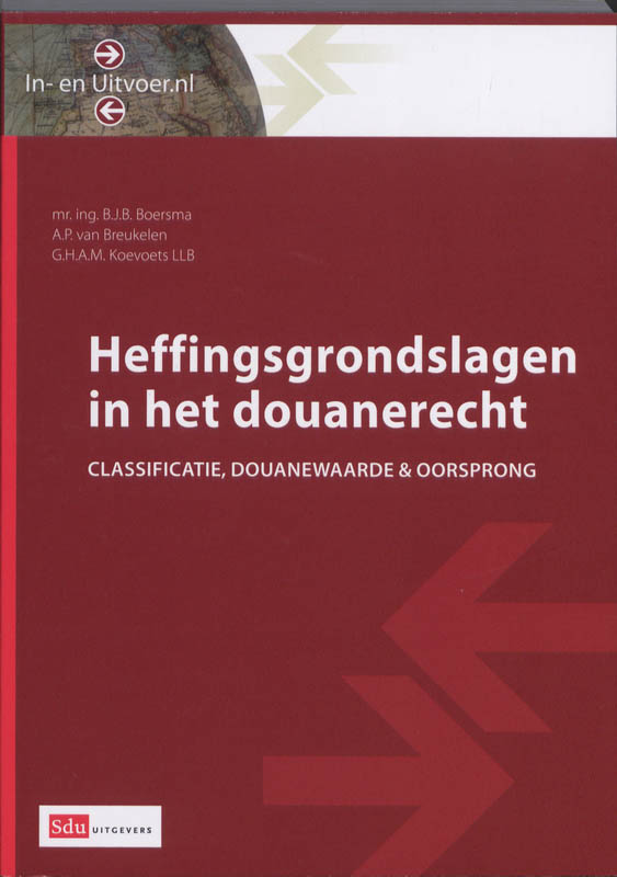 Omslag van Heffingsgrondslagen in het douanerecht