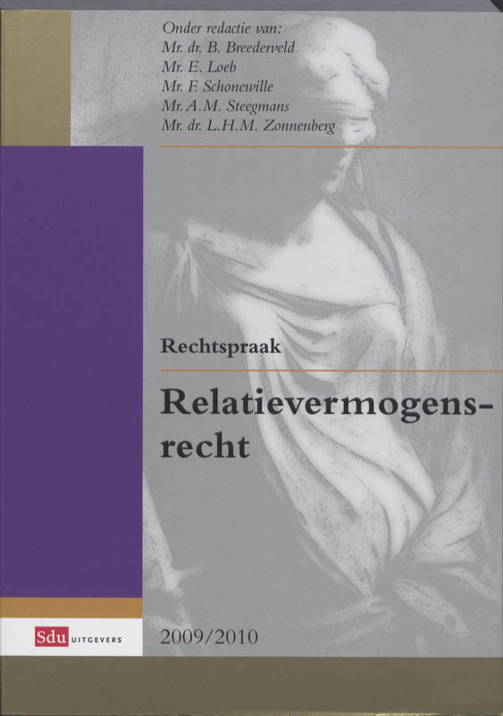 Omslag van Rechtspraak Relatievermogensrecht