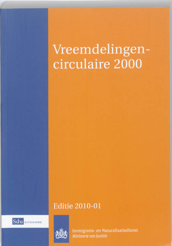 Omslag van Vreemdelingencirculaire 2000