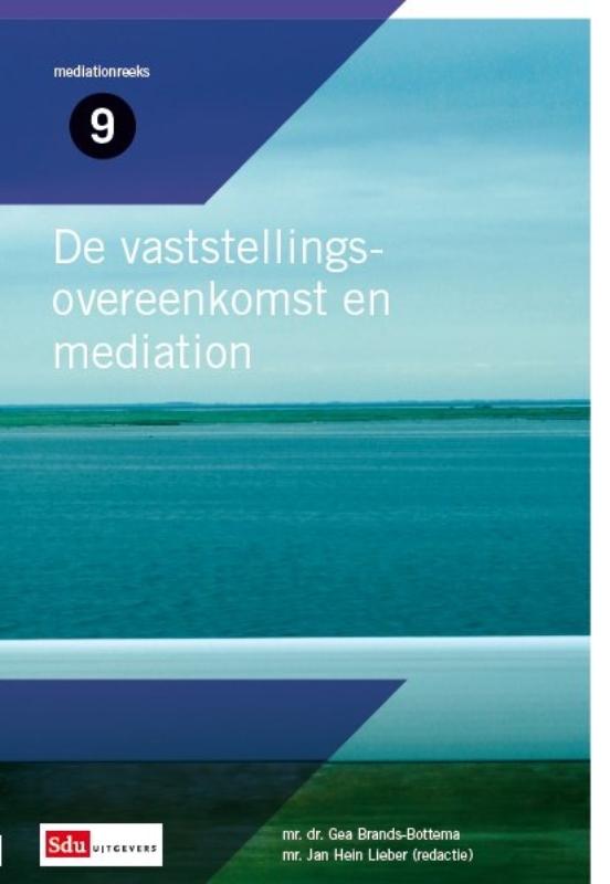 Omslag van Vaststellingsovereenkomst en mediation