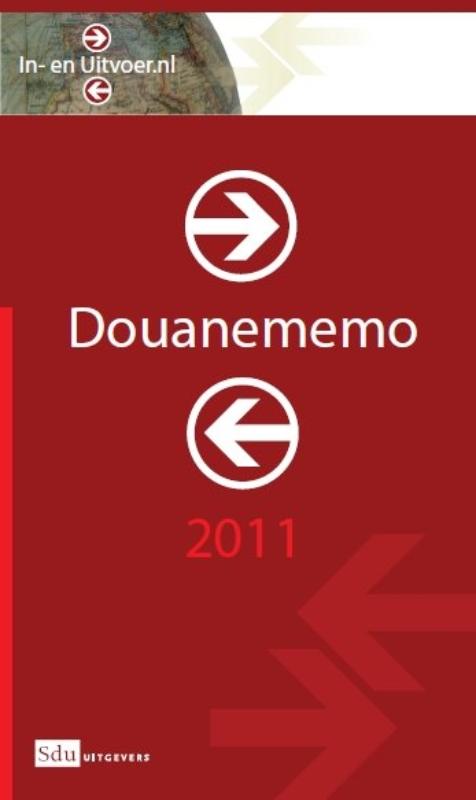 Omslag van Douanememo 2011