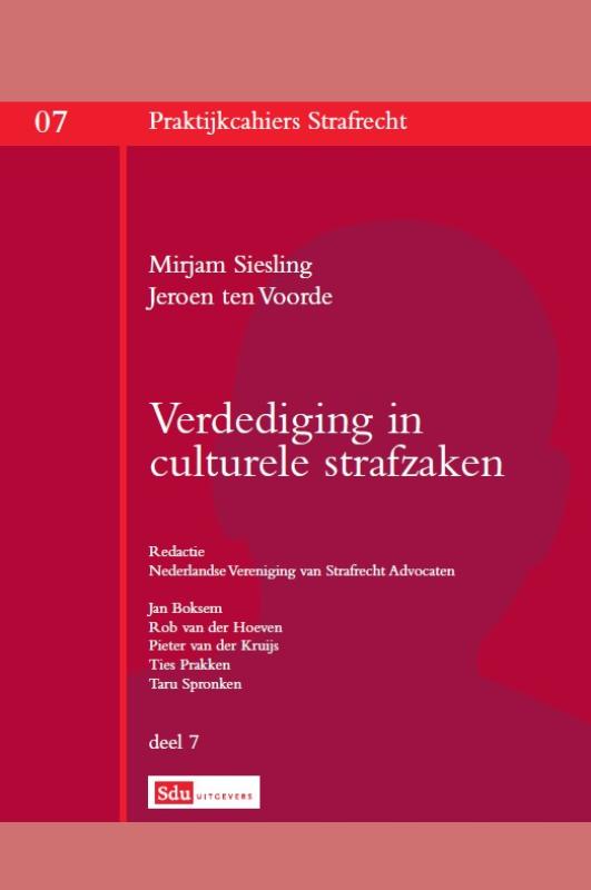 Omslag van Verdediging in cluturele strafzaken