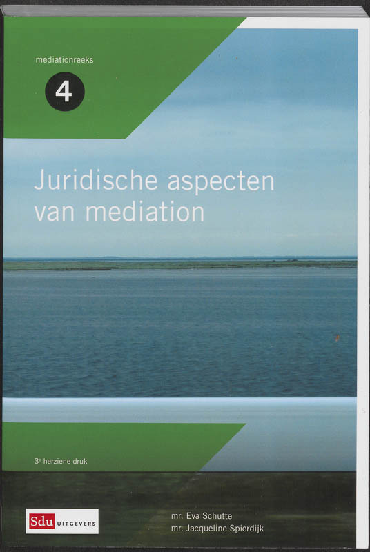 Omslag van Juridische aspecten van de mediation
