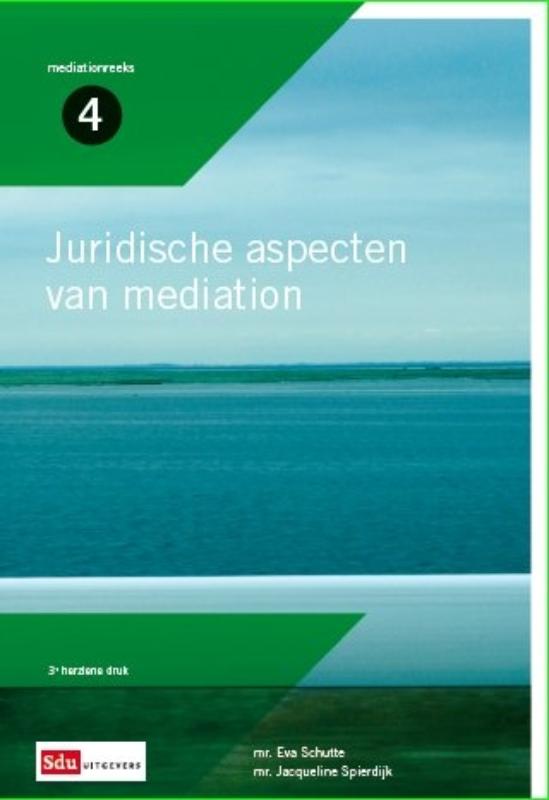 Omslag van Juridische aspecten van mediation