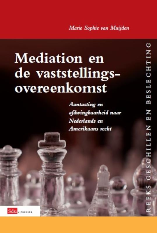 Omslag van Mediation en de vaststellingsovereenkomst